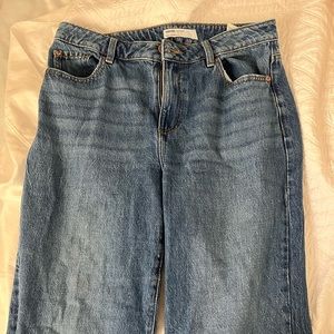 Garage wide leg jeans